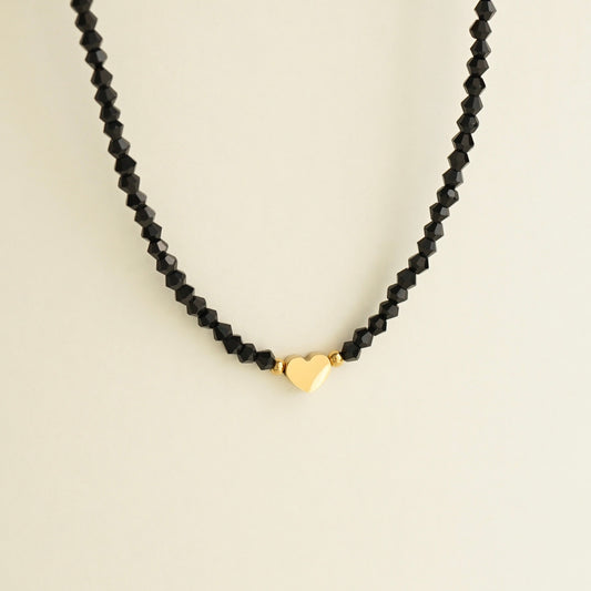 Khaleesi Beaded Heart Necklace