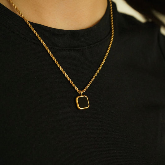 Raven Rope Chain Necklace