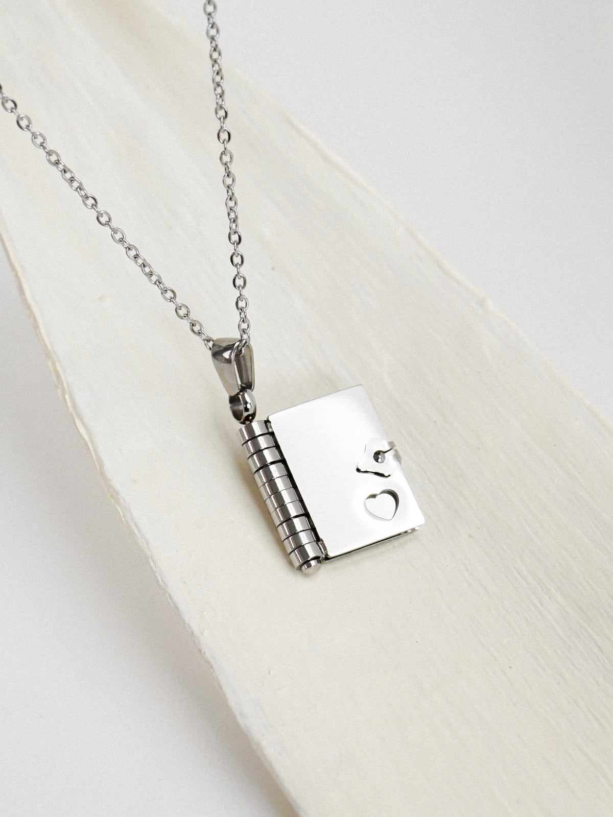 The Beloved Chapter Necklace (Silver)