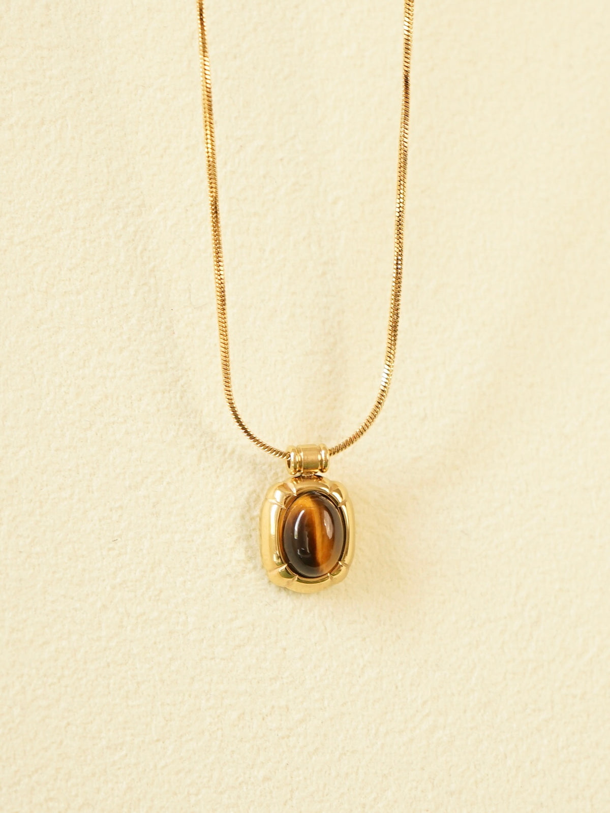 Rayna Tiger's Eye Necklace