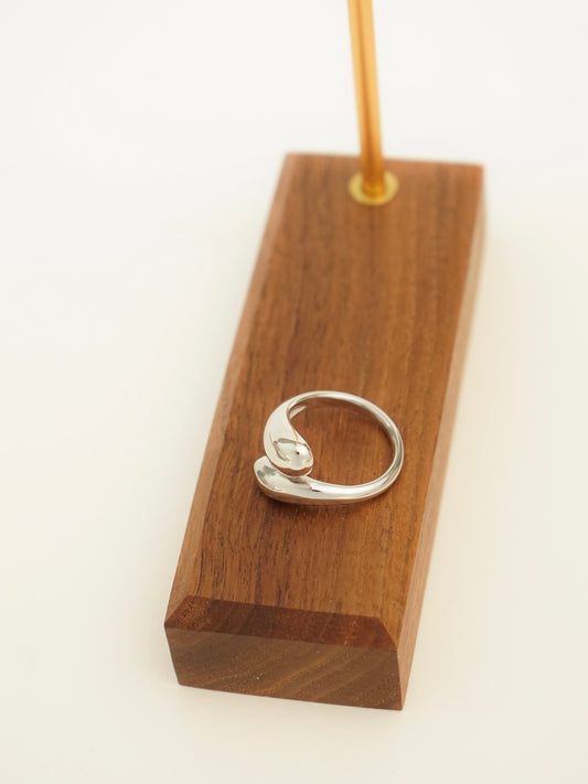 Jianna Bypass Dome Ring (Silver)