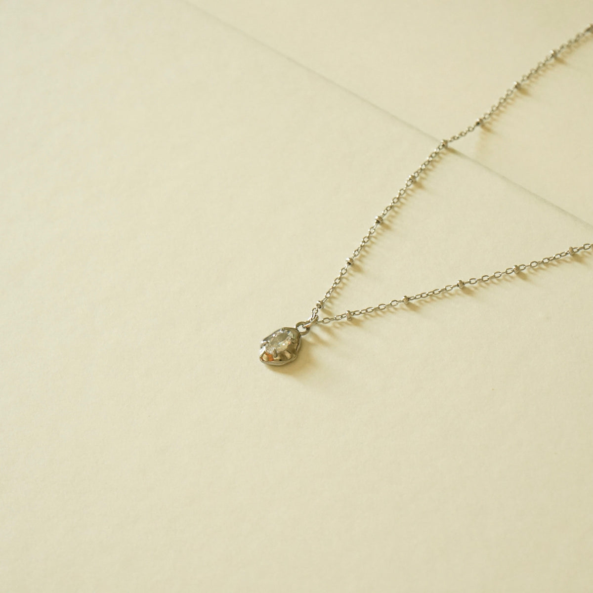 Sylvia Lava Necklace (Silver)