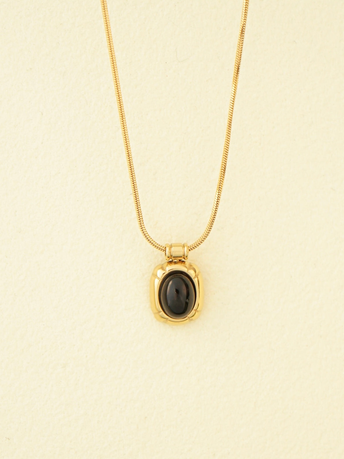 Rayna Black Onyx Necklace