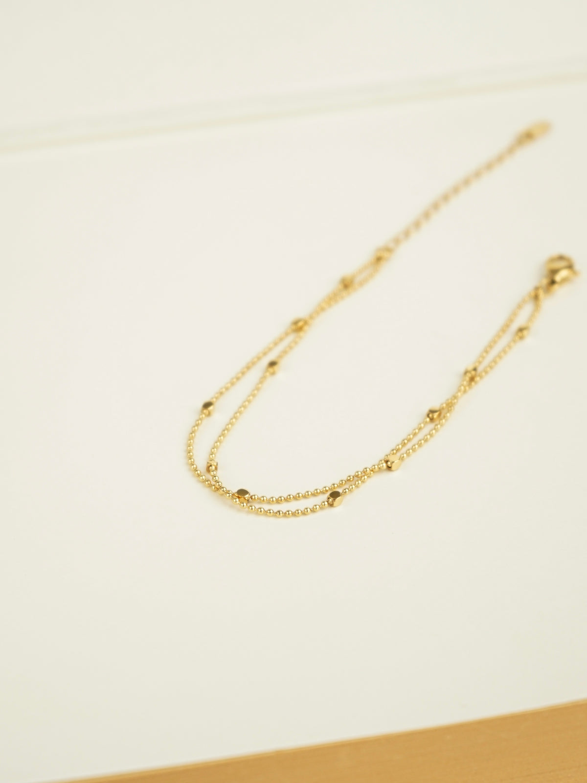 Miley Cube Beaded Layered Bracelet