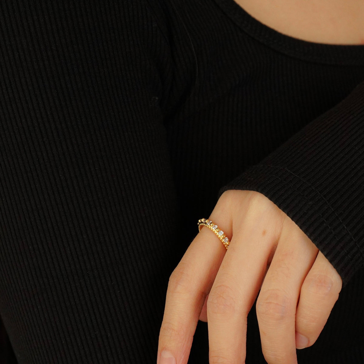 Geraldine Pavé Ring