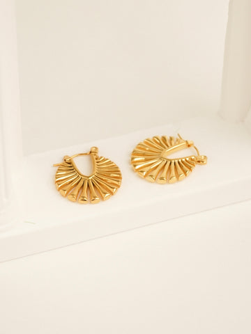 Paisleigh Sunburst Earring (Gold)