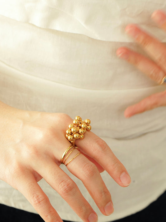 Lakelynn Bubbles Ring (Gold)