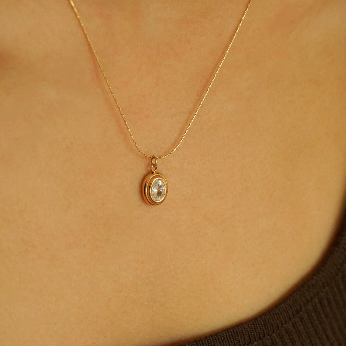 Jaliyah Necklace (White)
