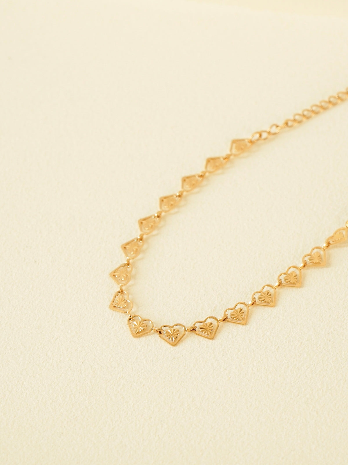 Odessa Heart Link Bracelet