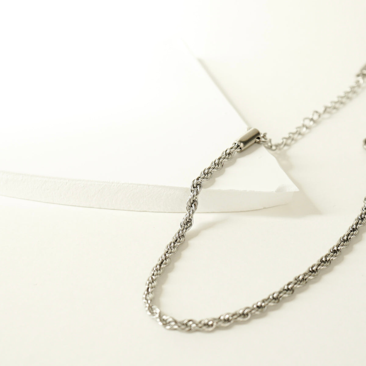 Rope Chain Bracelet (Silver)