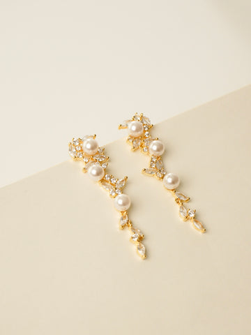 Kaiya Pearl Drop Earrings
