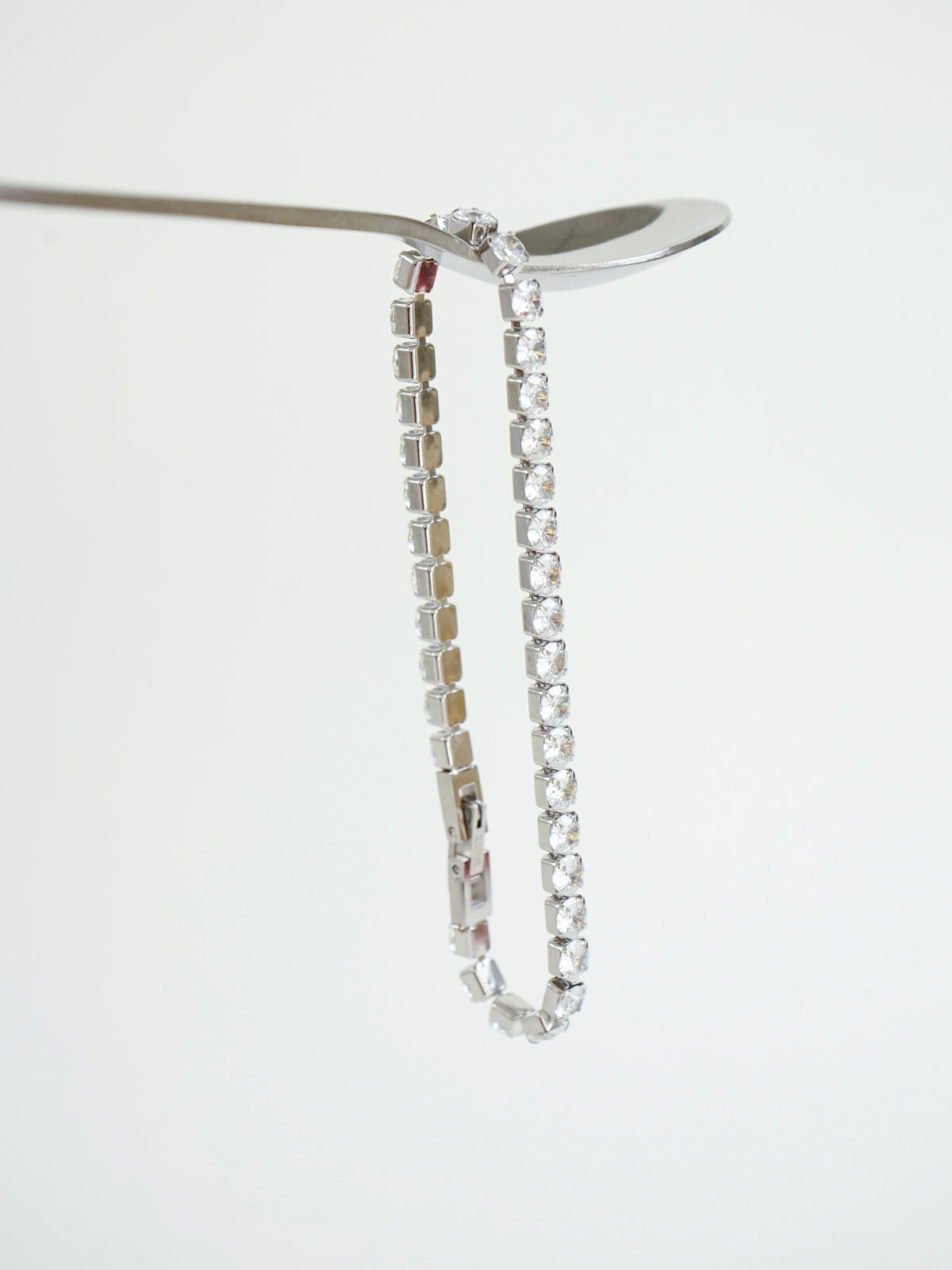 Tennis Bracelet Bold (Silver)