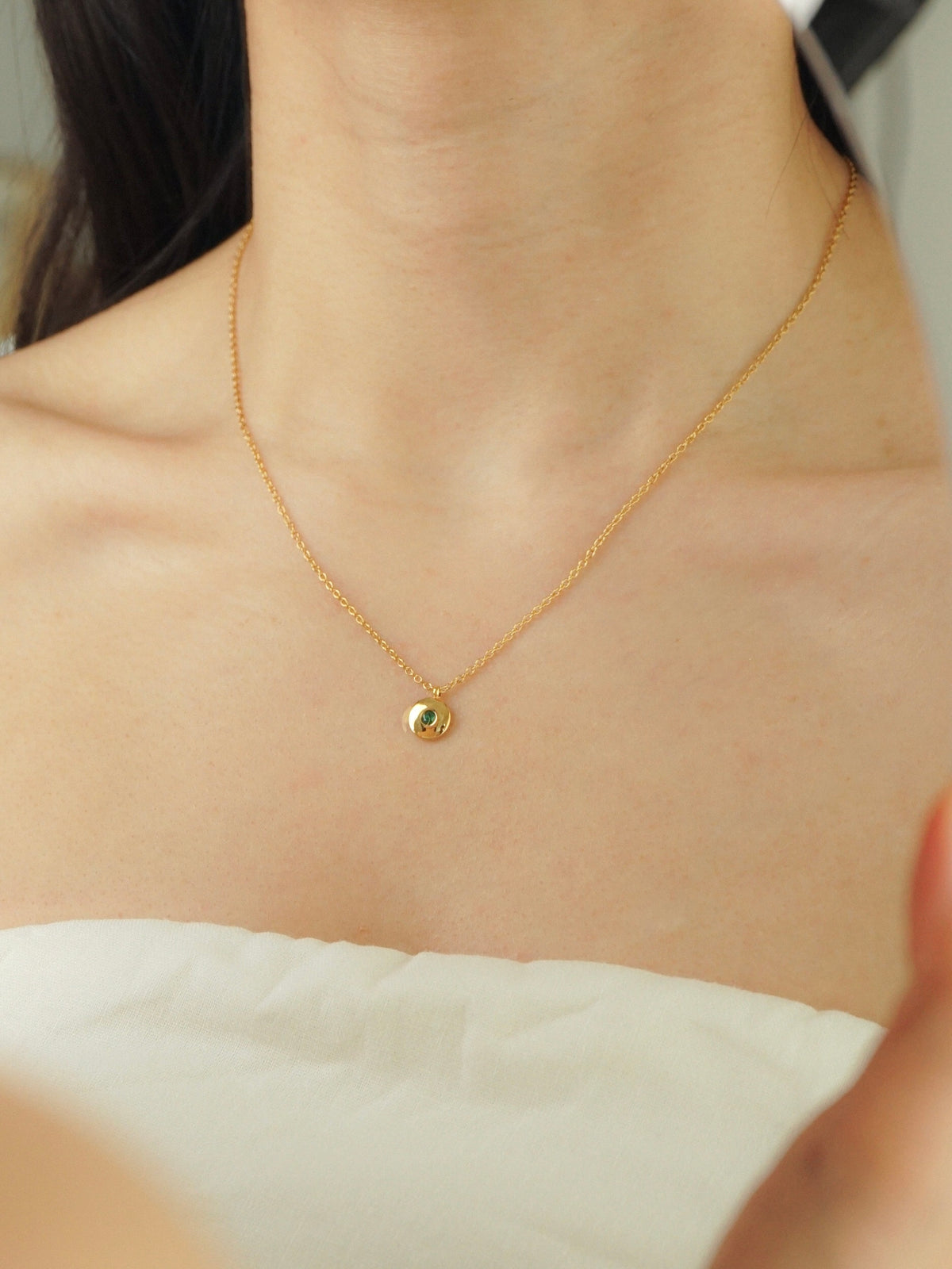 Xiamara Solitaire Necklace