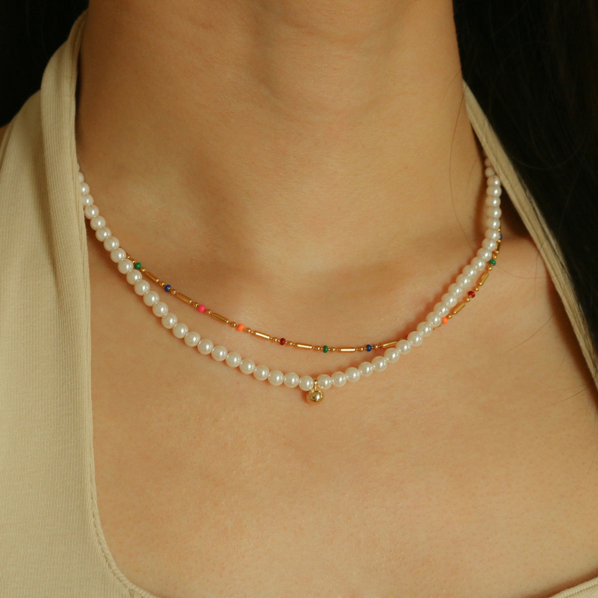 Vada Pearl Necklace