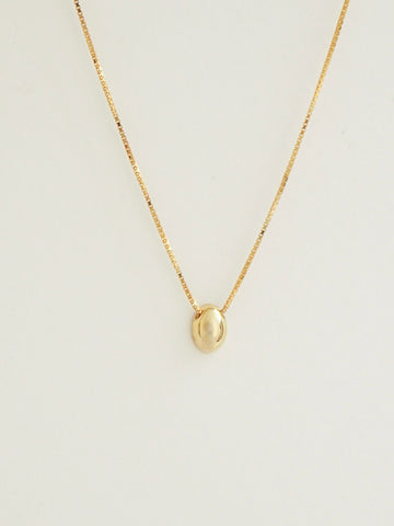 Neriah Tiny Pea Necklace (Gold)