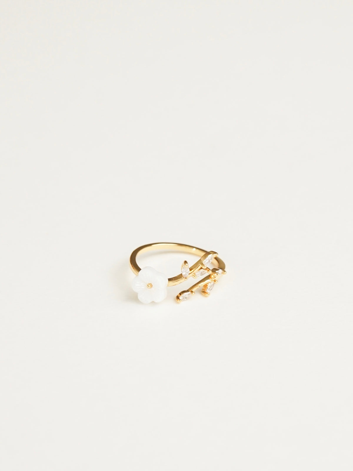 Betty Flower Adjustable Ring