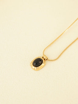 Rayna Black Onyx Necklace
