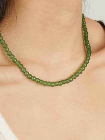 Melissa Green Beaded Necklace