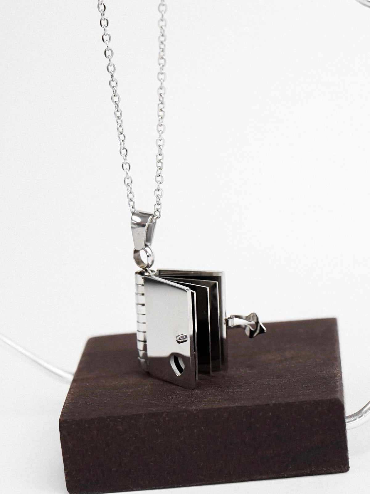 The Beloved Chapter Necklace (Silver)