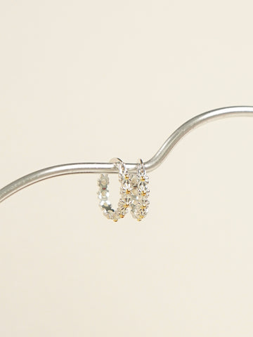 Ivette Daisy Hoop Earrings