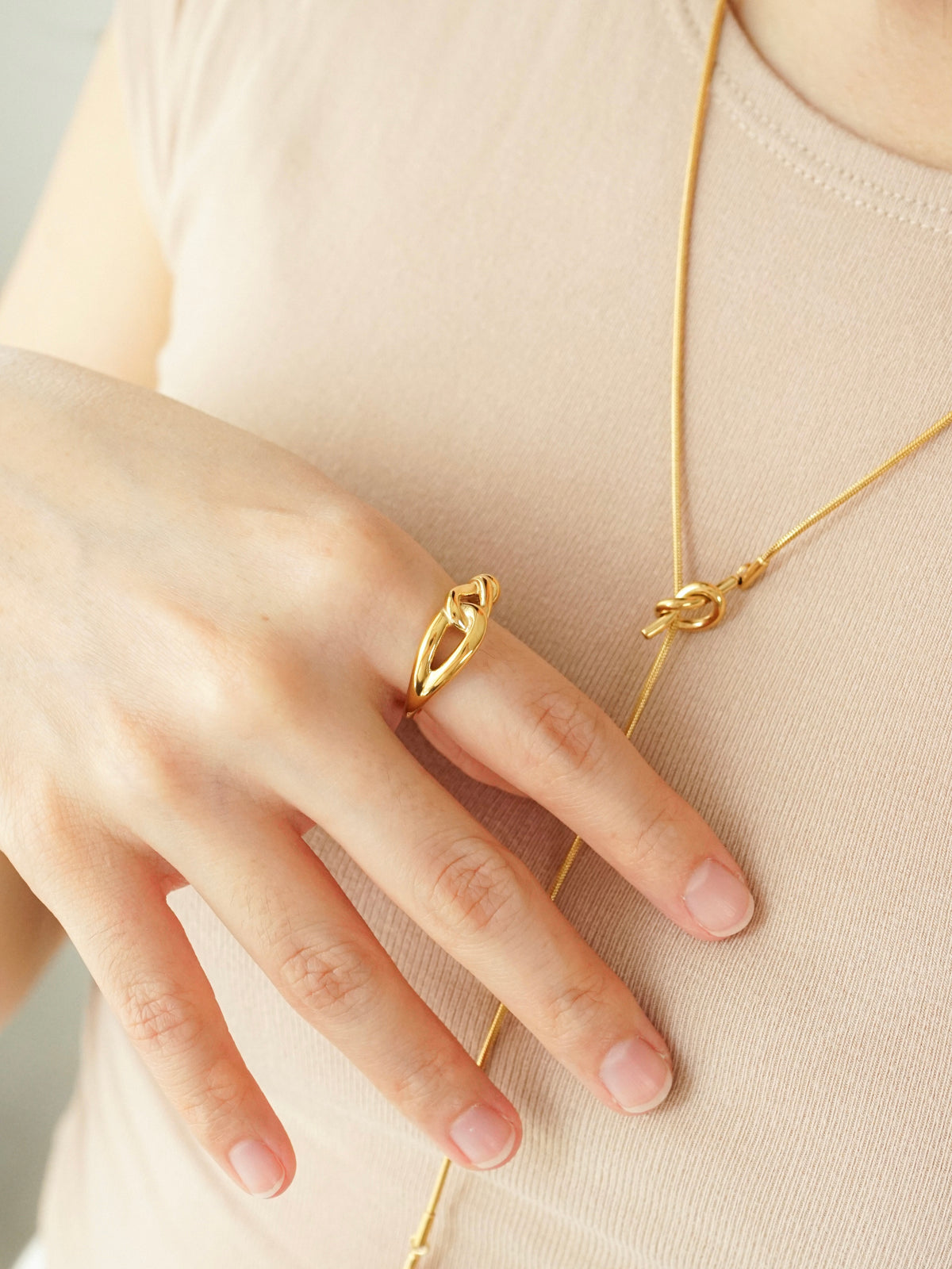 Nataly Knot Open Ring