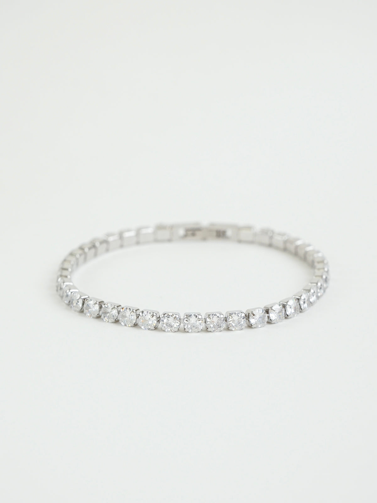 Tennis Bracelet Bold (Silver)