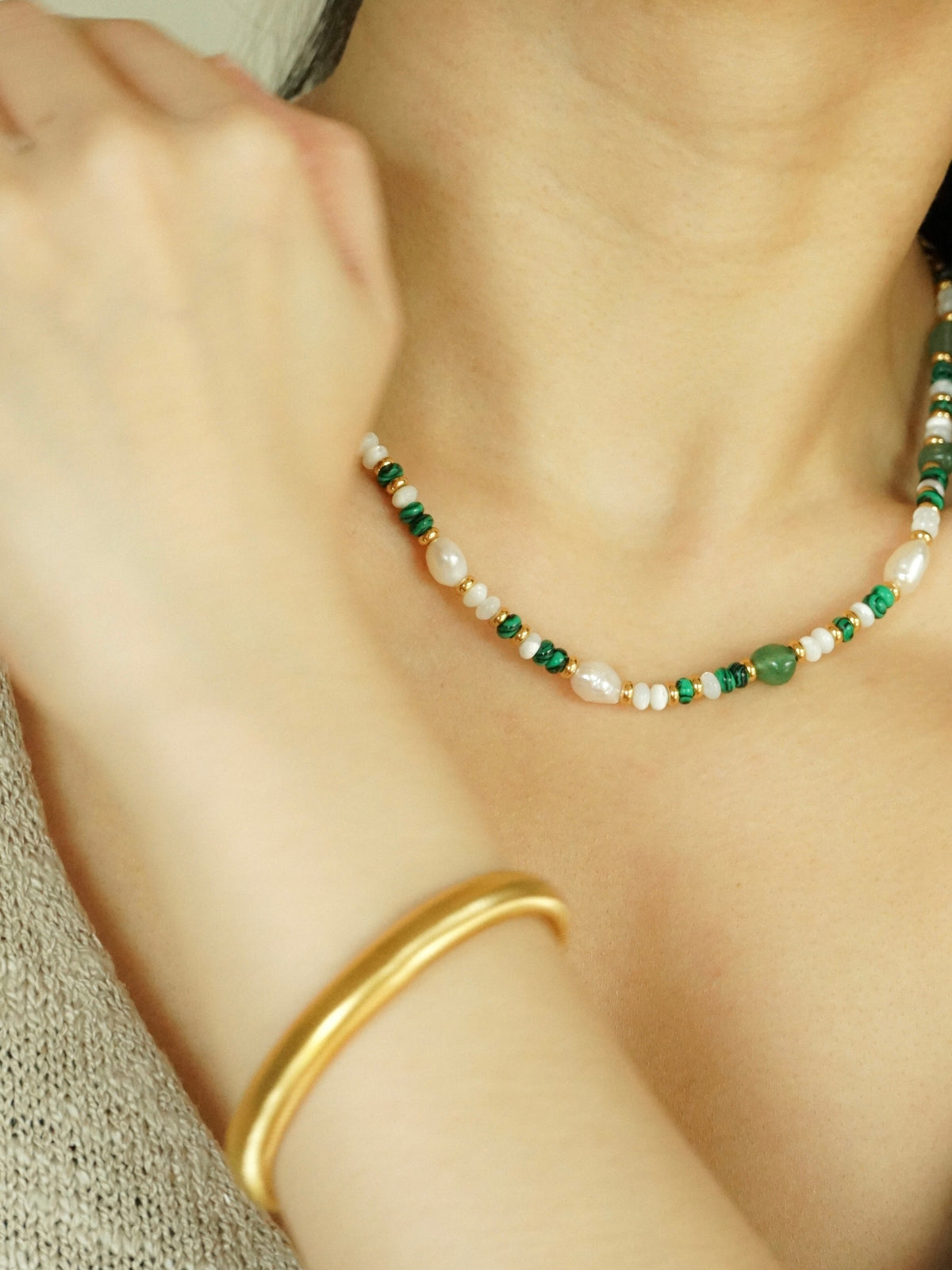 Freyja Beaded Necklace