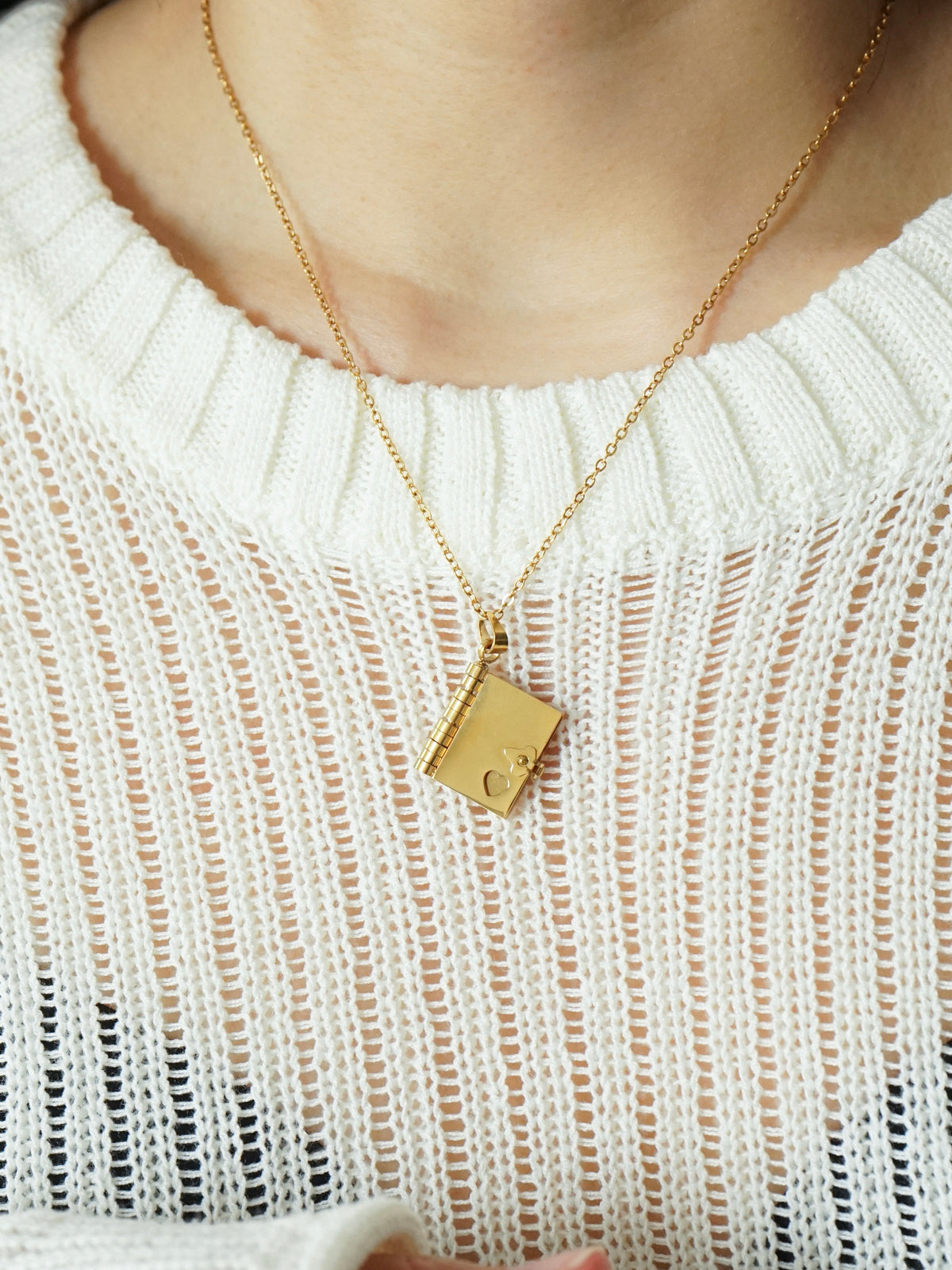 The Beloved Chapter Necklace (Gold)