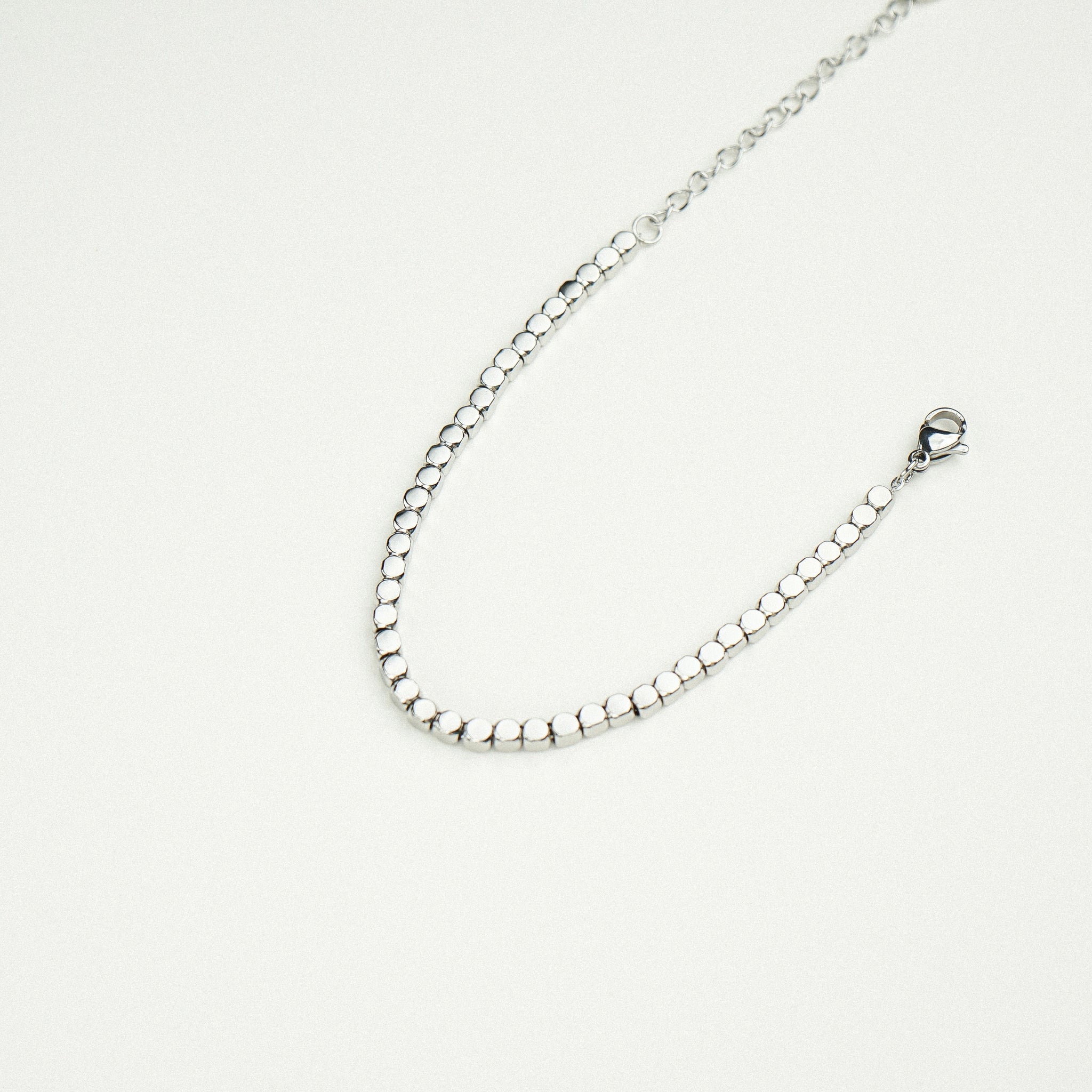 Bellamy Beaded Bracelet (Silver)