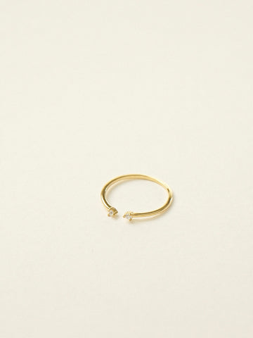 Amora Open Pinky Ring (Gold)