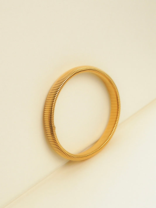 Louise Flex Snake Chain Bracelet (Gold)