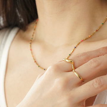 Denver Curved Ring (Gold)