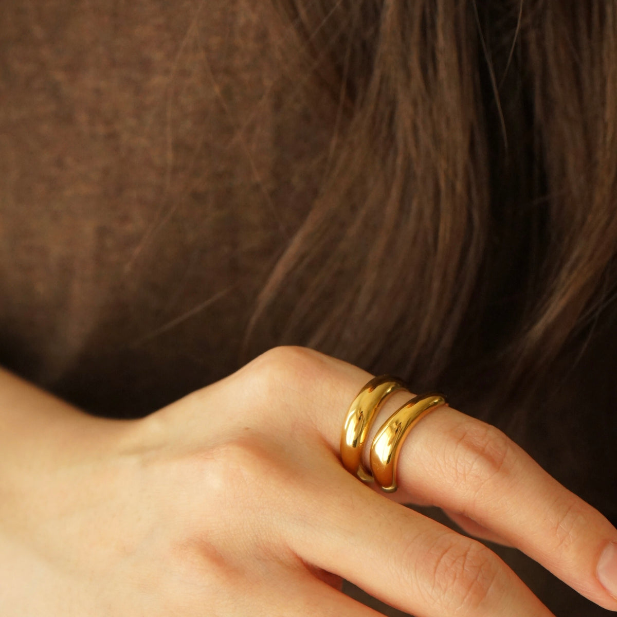 Valencia Chunky Layered Ring