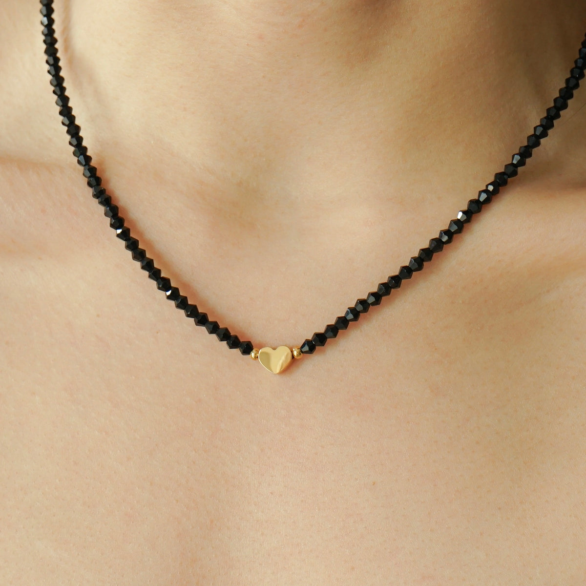 Khaleesi Beaded Heart Necklace