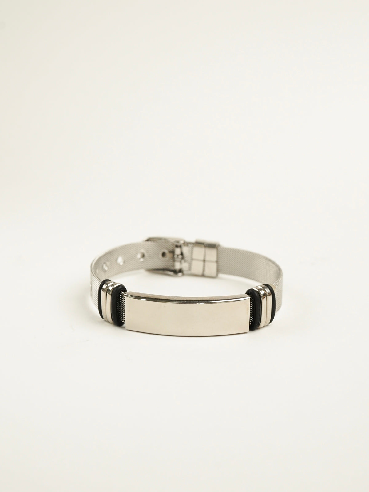 Grayson Bar Watch Strap Bracelet (Silver)
