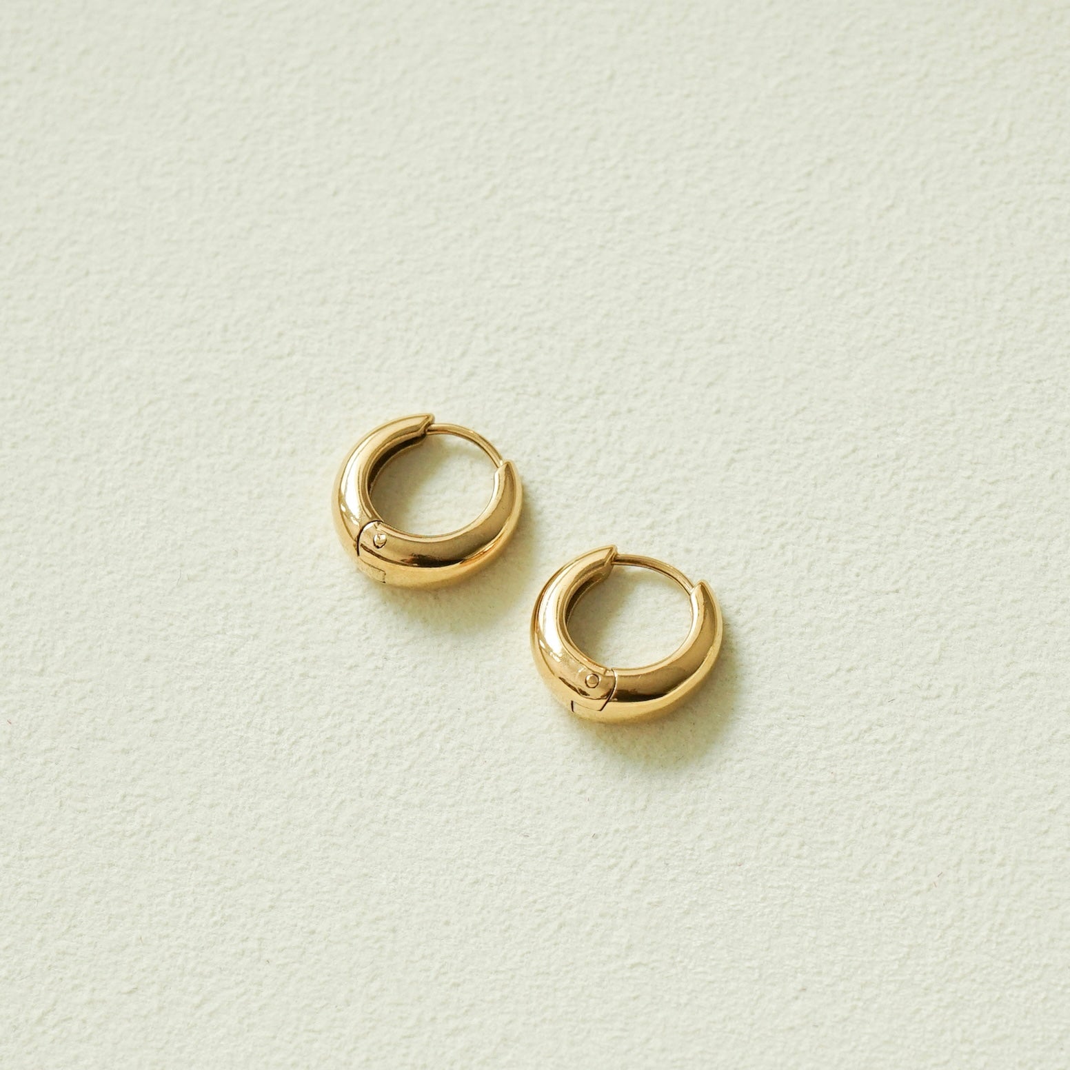 Dafne Huggie Earrings (Gold)