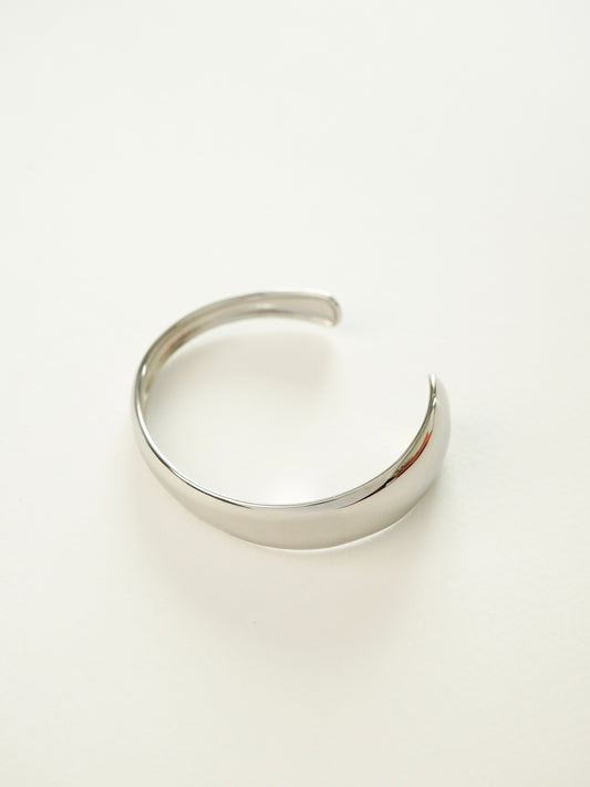 Malani Open Cuff Bangle (Silver)