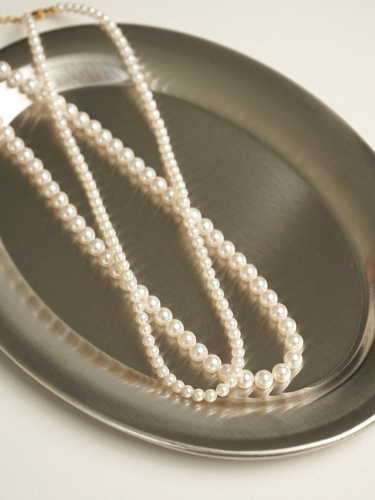 Zahara Classic Pearl Necklace