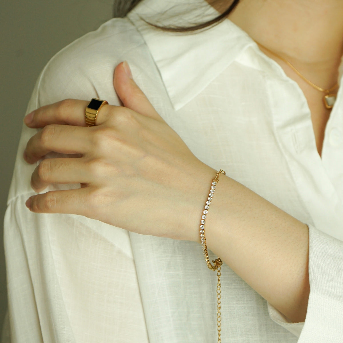 Universe Square Signet Ring