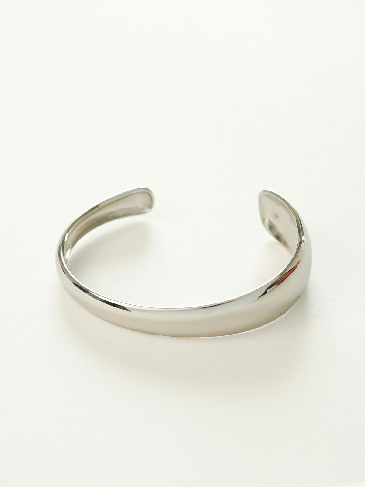 Malani Open Cuff Bangle (Silver)