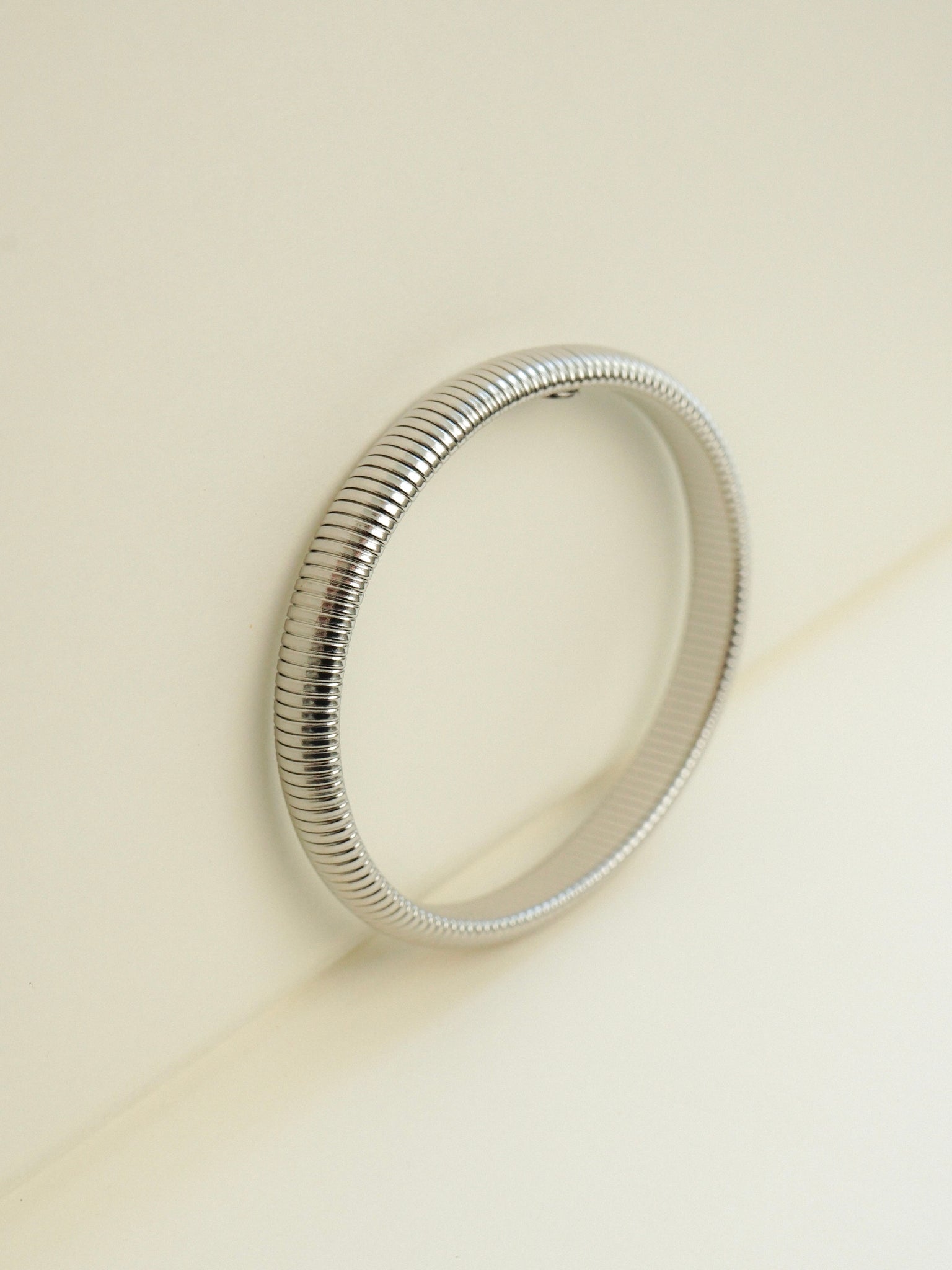 Louise Flex Snake Chain Bracelet (Silver)