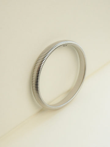 Louise Flex Snake Chain Bracelet (Silver)