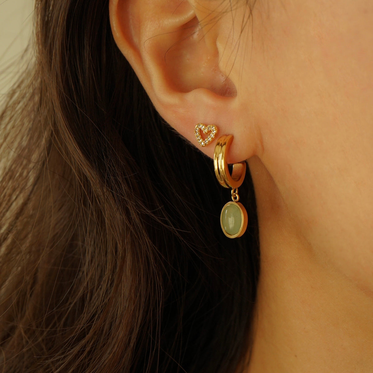 Salem Aventurine Earrings