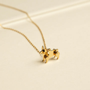 Finn Corgi Brick Necklace