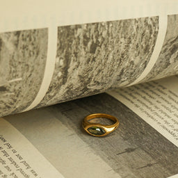 Harlem Marquise Ring (Green)