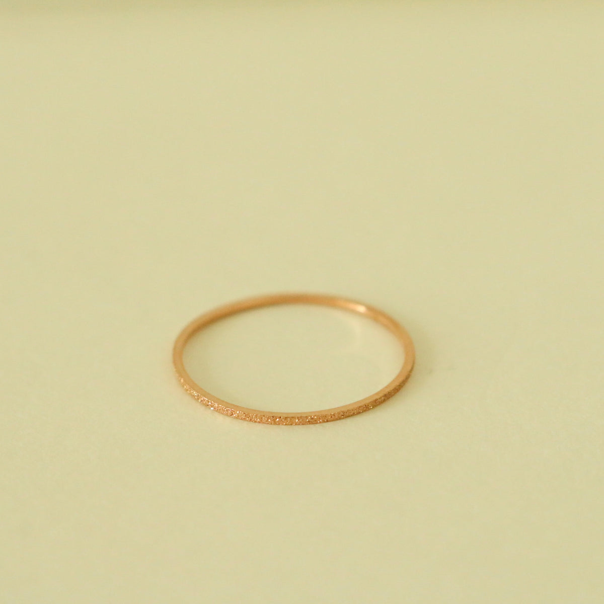 Raelyn Glitter Ring (Rose Gold)