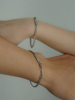 Quilla Cuban Link Bracelet (Silver)