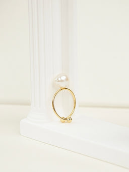 Aurelia Pearl Adjustable Ring