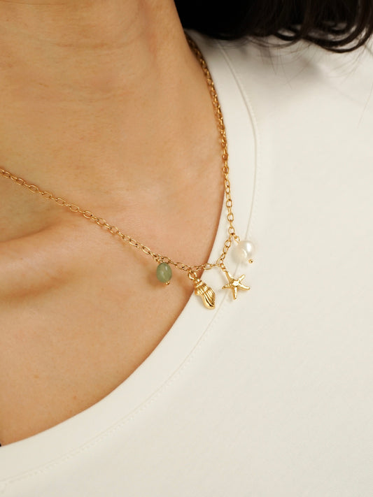 Vivien Ocean Charm Necklace