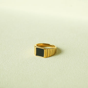 Universe Square Signet Ring